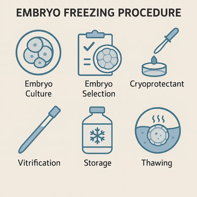 Embryo Freezing Process