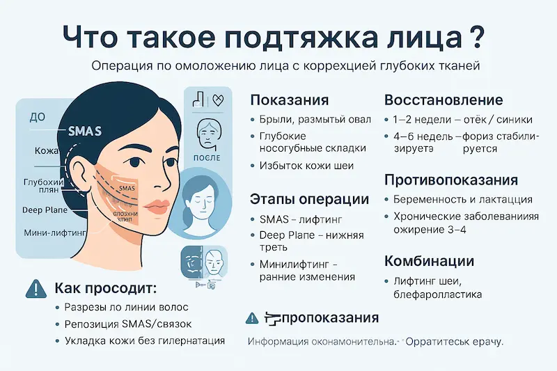 Что Такое Подтяжка Лица?