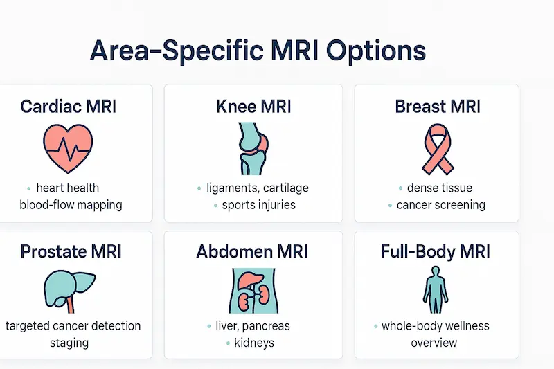 Area-Specific MRI Options