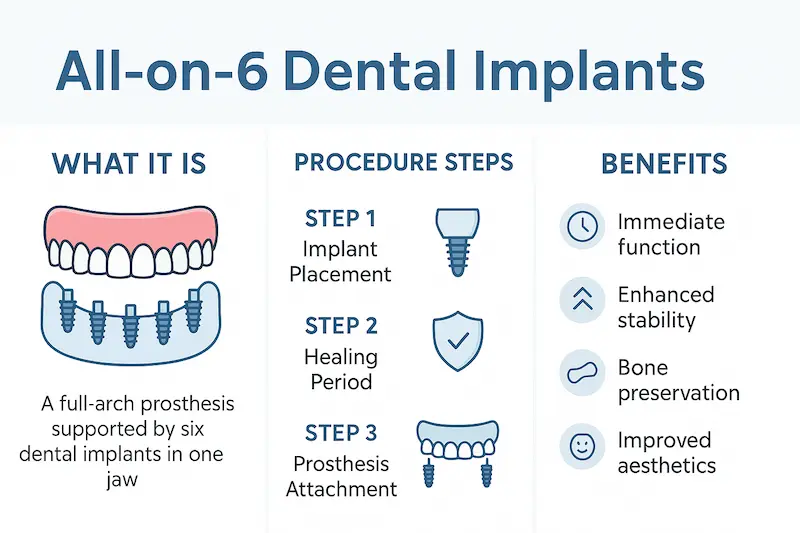 What is All On 6 Dental Implants?