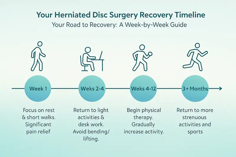 Herniated Disc Surgery: Recovery Timeline