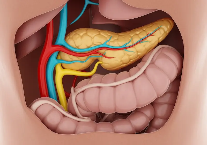 تصوير البنكرياس والقناة الصفراوية بالمنظار (ERCP)