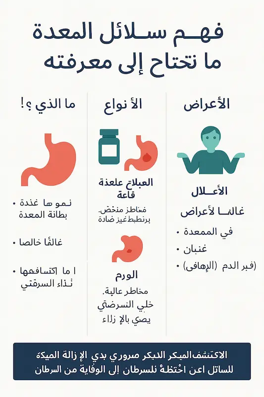 فهم الزوائد اللحمية في المعدة