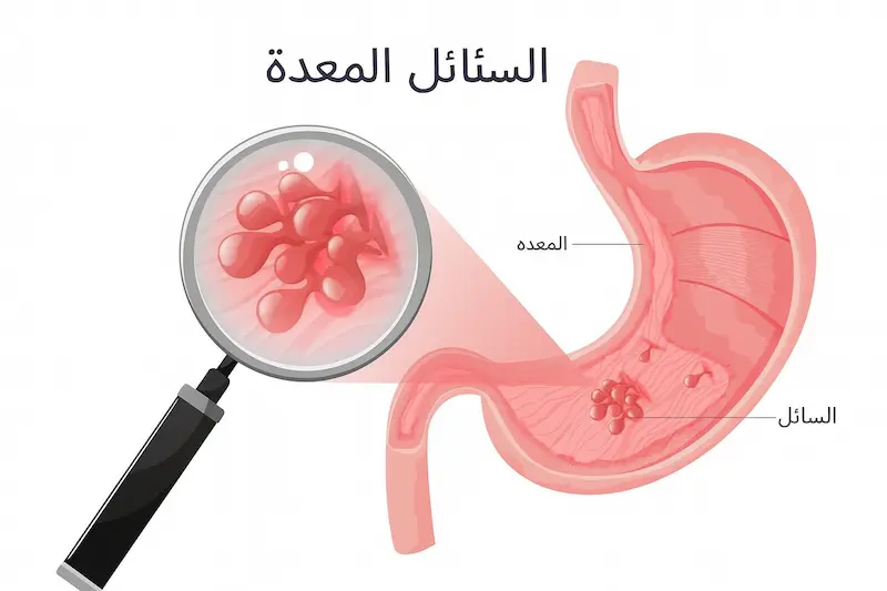 إزالة السلائل من المعدة