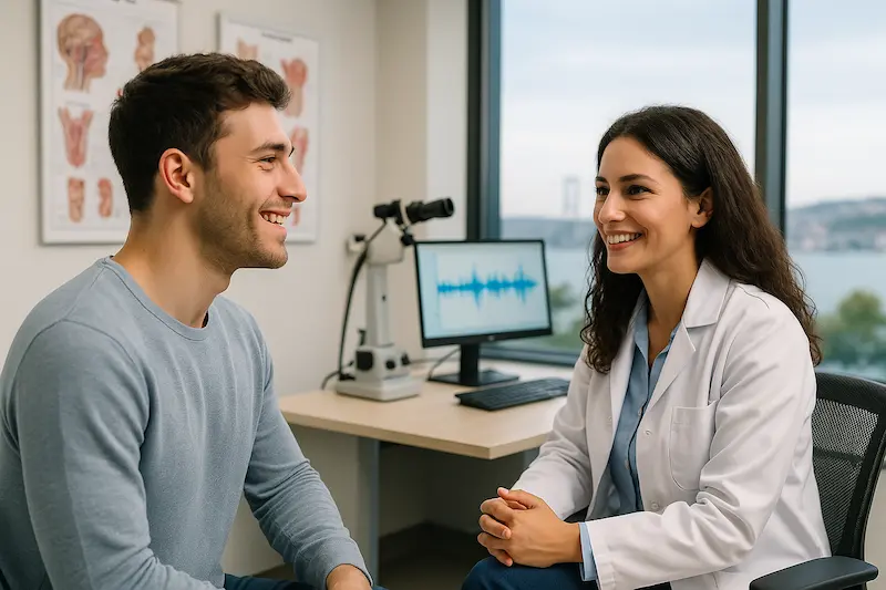 Лечение пуберфонии в Турции (мутационный фальцет)